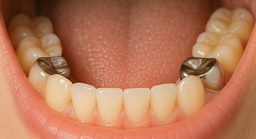 金属アレルギーの心配がない